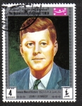 Stamps Yemen -  John F. Kennedy
