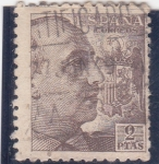 Stamps Spain -  general Franco  (21)