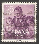 Sellos de Europa - Espa�a -  1296 - III centº de la muerte de San Vicente de Paúl 