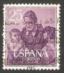 Sellos de Europa - Espaa -  1296 - III centº de la muerte de San Vicente de Paúl 