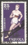 Stamps Spain -  1306 - Atletismo