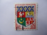 Stamps France -  Oran - Escudo.
