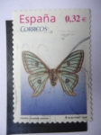 Stamps Spain -  Ed:4464 - Fauna: Graellsis Isababelae.