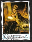 Stamps Yemen -  Día de la Madre. pinturas europeas