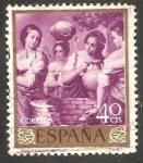 Stamps Spain -  1271 - Pintura de Bartolomé Esteban Murillo