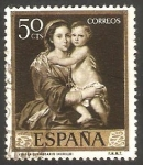 Sellos de Europa - Espa�a -  1272 - Pintura de Bartolomé Esteban Murillo