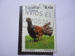 Stamps Spain -  Ed:4467 - Fauna: Urogallo.