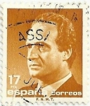 Stamps Spain -  SERIE BÁSICA JUAN CARLOS I. IIa SERIE. VALOR FACIAL 17 Pts. EDIFIL 2799