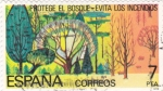 Stamps Spain -  protege el bosque  (21)