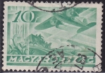 Stamps Hungary -  35 - Avión Fokker