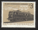 Sellos del Mundo : Europa : Austria : Locomotora Eléctrica BR 1010