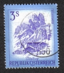 Sellos de Europa - Austria -  Bischofsmütze im Dachsteinmassiv, Salzburg