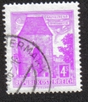Stamps Austria -  Vienna Gate, Hainburg (Lower Austria)