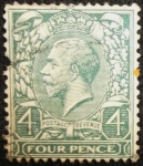 Stamps : Europe : United_Kingdom :  king George V