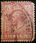 Stamps Europe - United Kingdom -  king George V