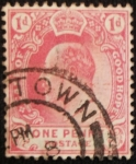 Stamps United Kingdom -  King Edward VII