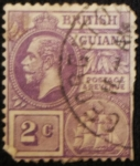 Stamps Guyana -  king George V