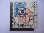 Stamps Spain -  Dia Mundial del Sello 1976.