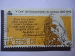 Stamps Spain -  Ed:2862 - V Centenario del Descubrimiento de Amñerica 1492-1992