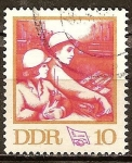 Stamps Germany -  IIX.Congreso de los Sindicatos Libres Alemanes (FDGB), Berlín-DDR.
