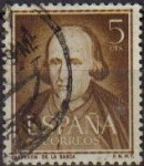 Sellos de Europa - Espa�a -  España 1950 1071 Sello º Literatos Calderón de la Barca 5c