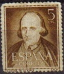 Stamps Spain -  España 1950 1071 Sello º Literatos Calderón de la Barca Timbre Espagne Spain Spagna Espana Spanje Sp