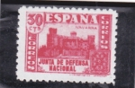 Stamps Spain -  junta de defensa nacional (21)