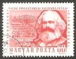 Stamps Hungary -  1680 - Karl Marx