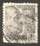 Stamps Spain -  930 - General Franco
