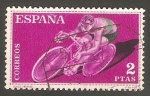 Stamps Spain -  1312 - Ciclismo