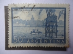Stamps Argentina -  Puerto de Buenos Aires