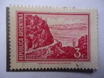 Stamps Argentina -  Catamarca- Cuesta de Zapata.