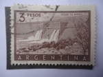 Stamps : America : Argentina :  Dique "El Nihuil"