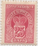 Stamps Europe - Montenegro -  Y & T Nº 22 Taxe