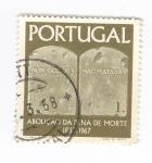 Stamps Portugal -  Abolición de la pena de muerte