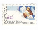 Stamps Portugal -  750 aniversario de la muerte de San Antonio de Lisboa