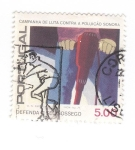 Stamps Portugal -  Campaña de lucha contra la contaminación sonora