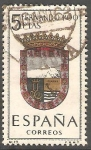 Stamps Spain -  1485 - Escudo de la provincia de Fernando Poo