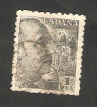 Stamps Spain -  930 - General Franco