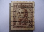 Stamps Argentina -  Justo José de Urquiza.