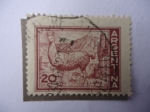 Stamps Argentina -  Fauna; LLama.