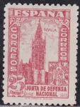 Stamps : Europe : Spain :  807 Junta de Defensa nacional