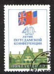 Stamps Russia -  40 Aniversario de la Conferencia de Potsdam 