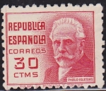 Stamps Spain -  Cifra y personajes