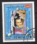 Stamps Yemen -  Exploración del Espacio