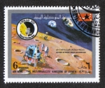 Stamps Yemen -  Exploración del Espacio