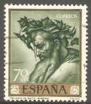 Stamps Spain -   1500 - Triunfo de Baco