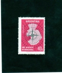 Stamps Argentina -  AÑO GEOFISICO INTERNACIONAL