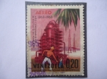 Stamps Venezuela -  Año Centenario del Ministerio  de Fomento, 1963.