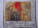 Sellos de America - Venezuela -  Hacia los 500 Años del Descubrimiento de Aérica.
